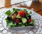 Салат овощной с маслом